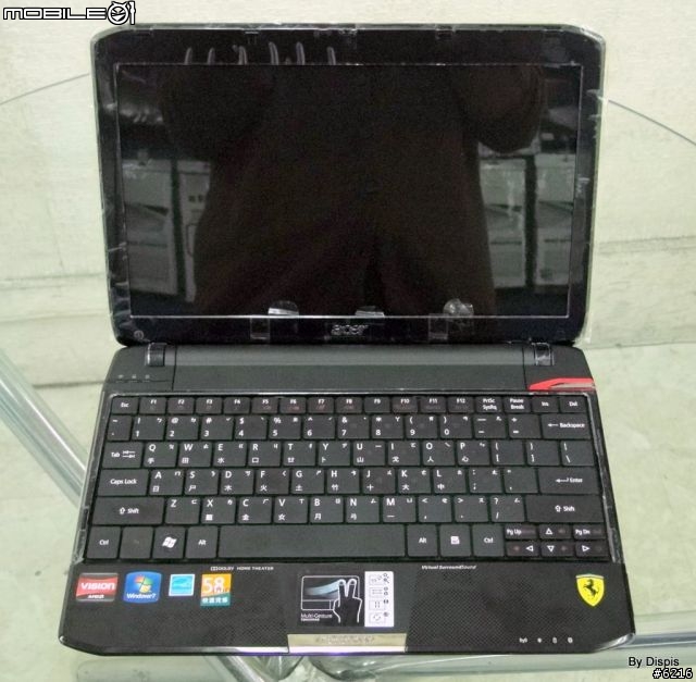 讓人心跳加速的acer Ferrari one-200 (11/24新增L310與SU3500的比較)