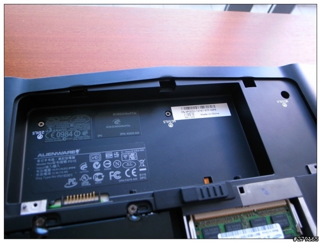 Alienware M17x 第二彈 (拆機流程圖)