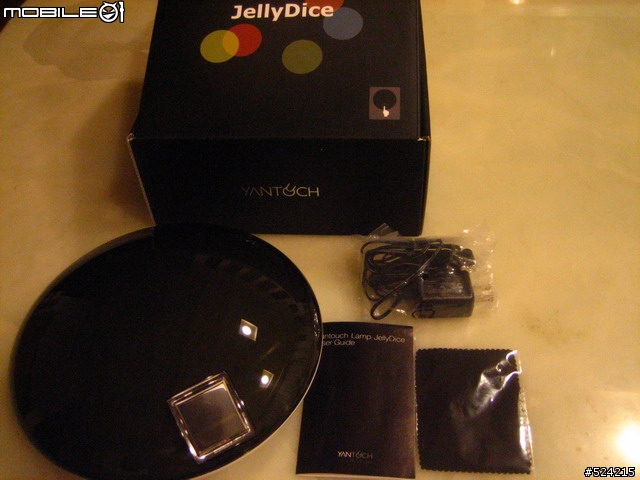 互動趣味的情境燈飾~Yantouch Touch Control LED JellyDice Mood Lamp Light