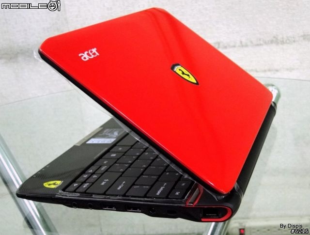 讓人心跳加速的acer Ferrari one-200 (11/24新增L310與SU3500的比較)