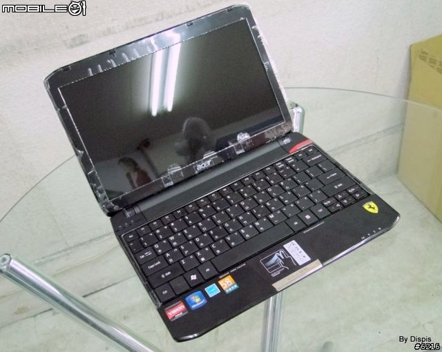 讓人心跳加速的acer Ferrari one-200 (11/24新增L310與SU3500的比較)
