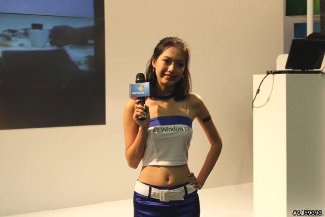 500D-2009台北資訊展Show girl...蓋樓中