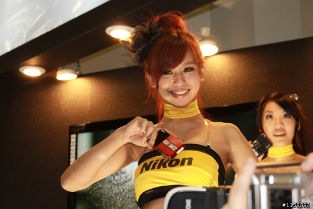 500D-2009台北資訊展Show girl...蓋樓中