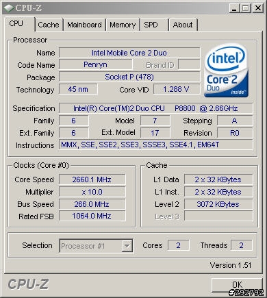 【分享】S6420CVB升級WD Scorpio Black與Core 2 Duo P8800