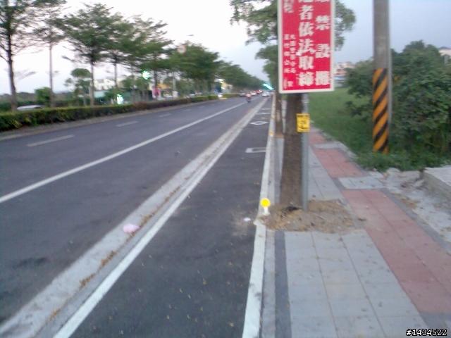 又一條令人失望的自行車道(文中路自行車道)
