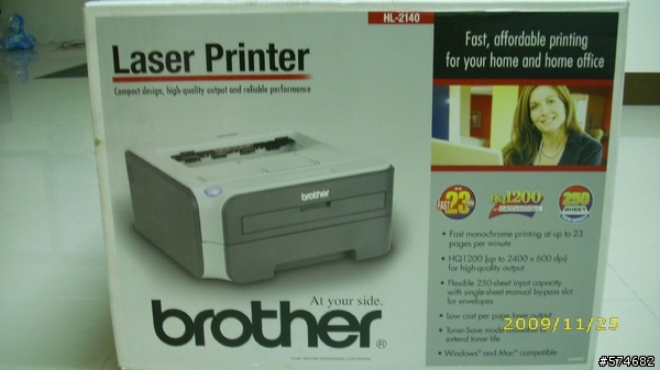 揭開神秘的面紗 品質與費用的平衡 Brother HL-2140