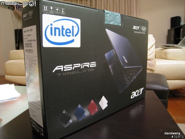Acer 美規 Timeline AS1810T-8638 開箱照