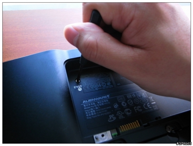 Alienware M17x 第二彈 (拆機流程圖)