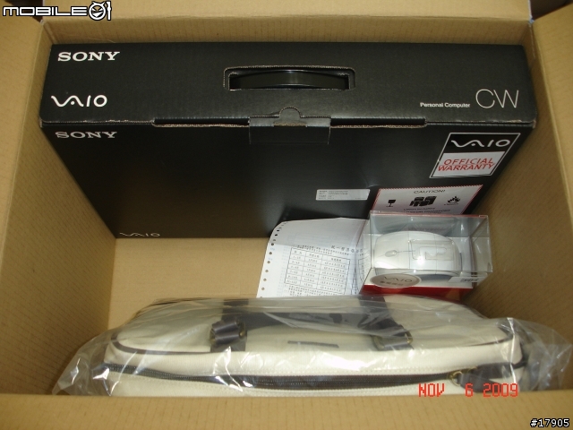 SONY VAIO CW 充滿期待的開箱及對法雅克的抱怨