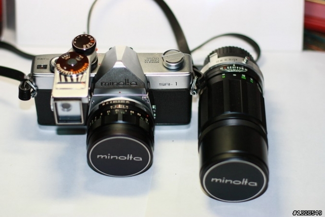 Minolta SR-1 + Mamiya DTL500 老像機分享