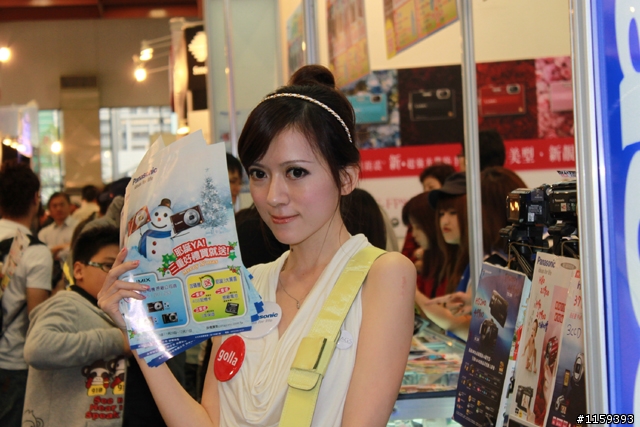 500D-2009台北資訊展Show girl...蓋樓中
