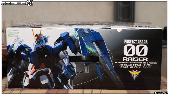 PG 00 Raiser 00鋼彈+O Rais+蓋亞法拉利六色漆開箱XD