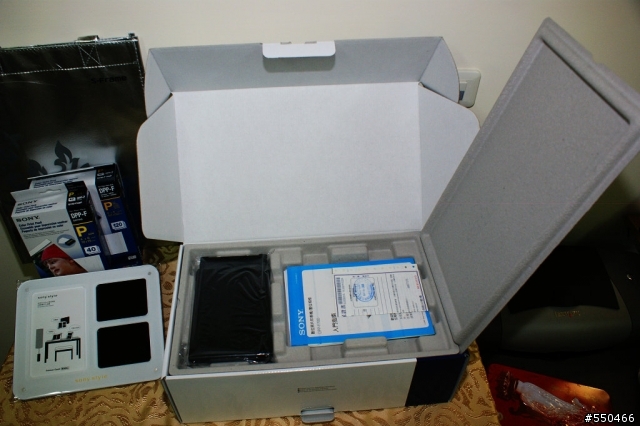開箱:Sony DPP-F700/BC 二合一熱昇華相片印表機