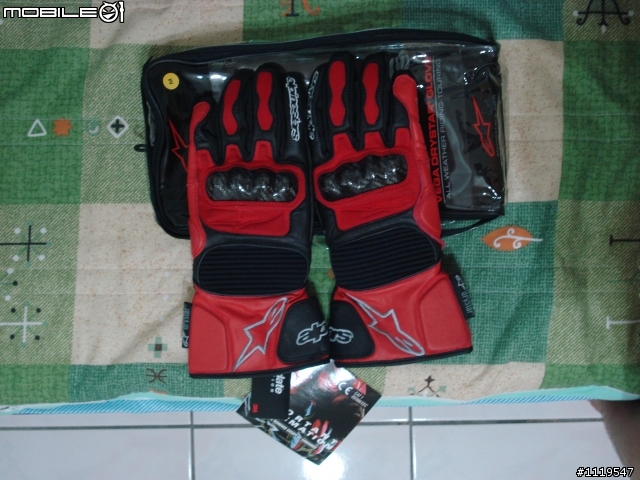 遲來的開箱-Alpinestars Vega Drystar Gloves 冬季手套