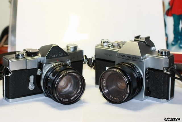 Minolta SR-1 + Mamiya DTL500 老像機分享