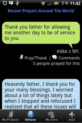 用Android的基督徒有福了- prayers to share