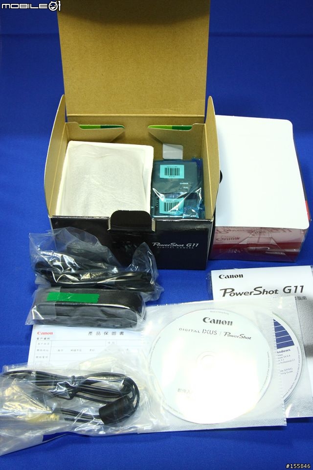 Canon PowerShot G11 簡易開箱