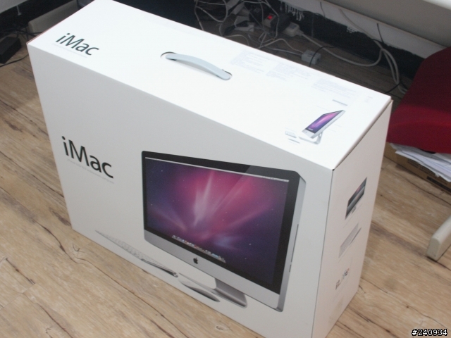 『開箱』終於來了~我人生的第一台蘋果電腦 iMAC 27'' 開箱分享!再補幾張新圖~~
