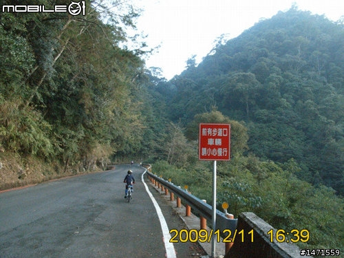 12/11在雲端騎車,初次挑戰大雪山林道,美不勝收