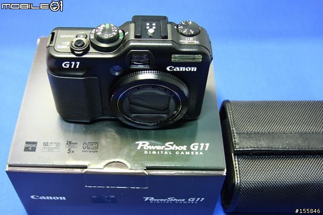 Canon PowerShot G11 簡易開箱