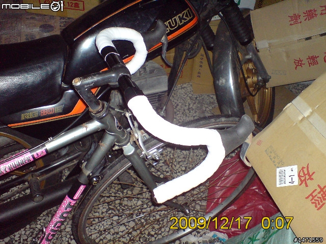 朋友送的GIANT鋼管公路車,我的第一部公路車