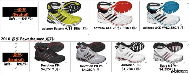 【搶先開箱】2010年adidas全新春季adizero跑鞋及其他跑鞋系列資訊
