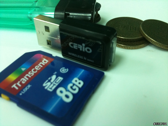 《開箱》iPod Touch,iPhone,Android 手機專用無線網卡CERIO UW-200N-Mini (Part I)
