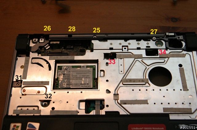 Fujitsu S6240 更換Power Jack + 解剖文