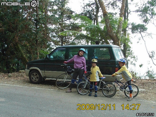 12/11在雲端騎車,初次挑戰大雪山林道,美不勝收
