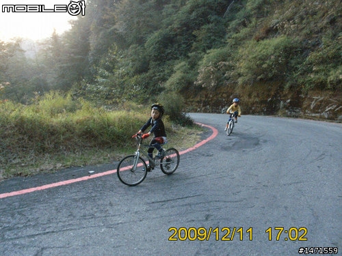 12/11在雲端騎車,初次挑戰大雪山林道,美不勝收