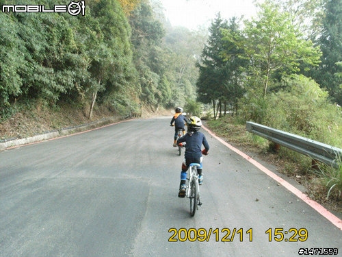 12/11在雲端騎車,初次挑戰大雪山林道,美不勝收