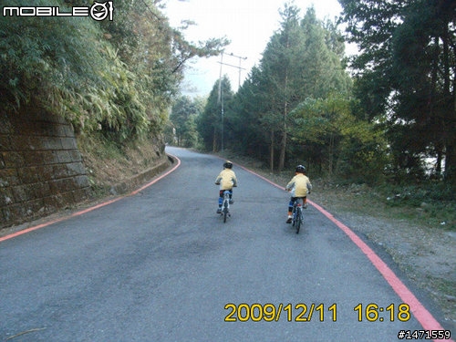 12/11在雲端騎車,初次挑戰大雪山林道,美不勝收