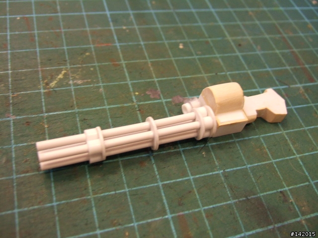 DIY 1/144獨角獸鋼彈 格林機槍組(全記錄)(12/21更新最新進度)