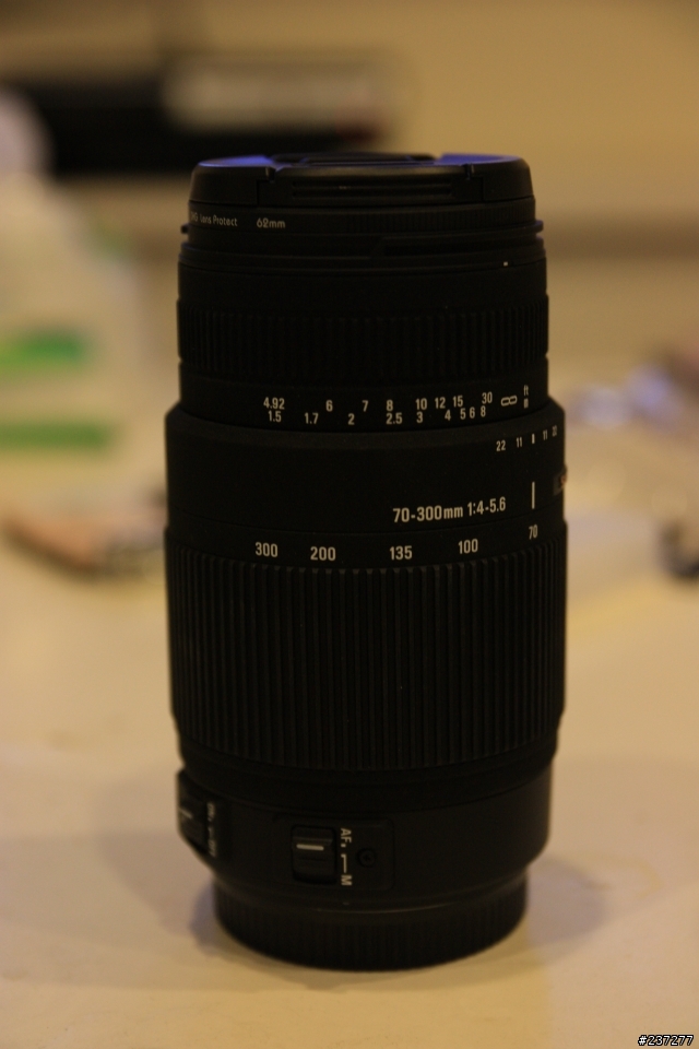 【開箱】SIGMA 70-300mm F4-5.6 DG OS FOR CANON