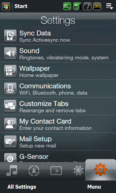 遲來的開箱,早到的聖誕節禮物 HTC Touch Pro 2 - Sprint 的 CDMA 版本
