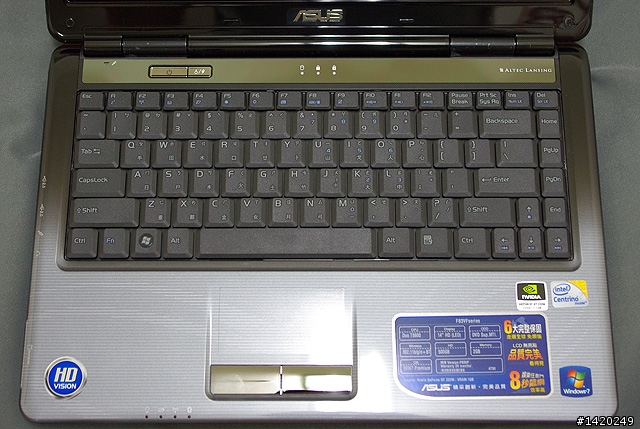 另一台取代桌上型電腦的選擇-ASUS F83VF