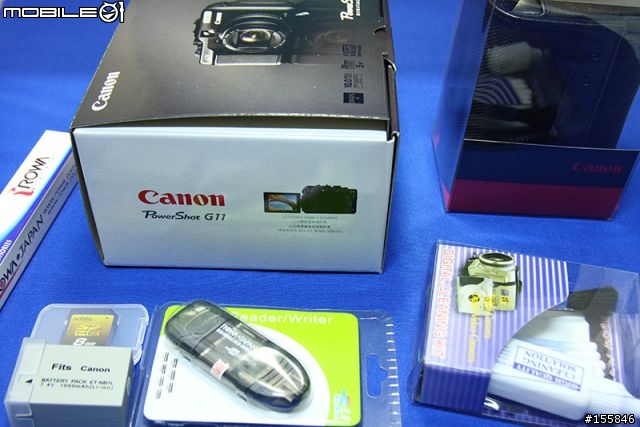 Canon PowerShot G11 簡易開箱