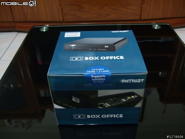 博帝BOX OFFICE多媒體播放機與家庭劇院的結合