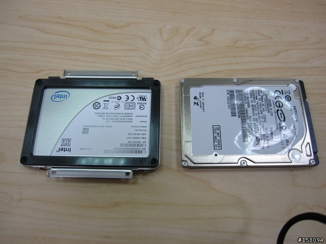 Asus 1201N 改裝 intel X25-M G2 SSD 80G 灌 XP