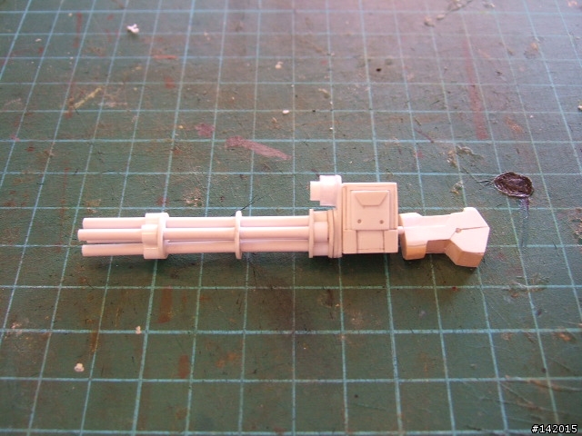 DIY 1/144獨角獸鋼彈 格林機槍組(全記錄)(12/21更新最新進度)