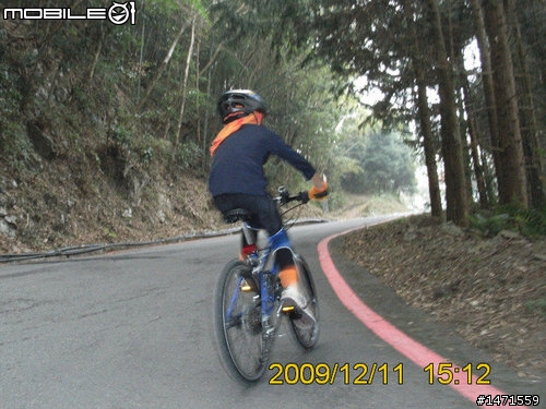 12/11在雲端騎車,初次挑戰大雪山林道,美不勝收