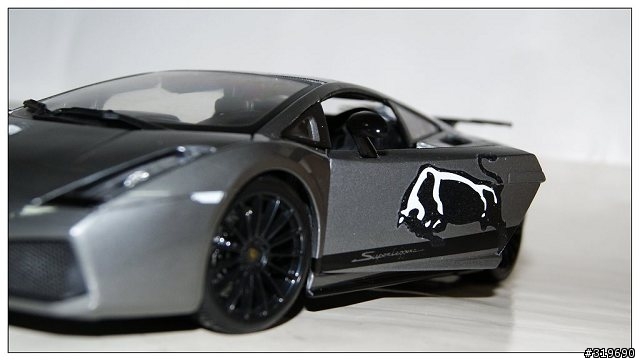 DIY獨一無二的 Gallardo Superleggera 車模