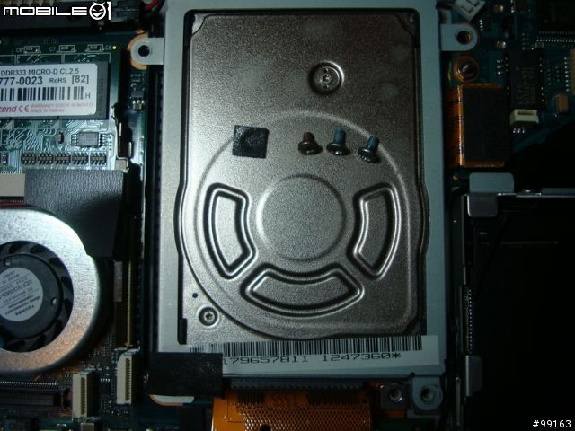 VAIO VGN-T17TP硬碟更換之~叔叔沒練過
