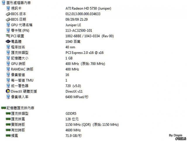 ATI昔日中高階悍將4870對上新一代中階顯卡5750(0131新增5750超頻測試)