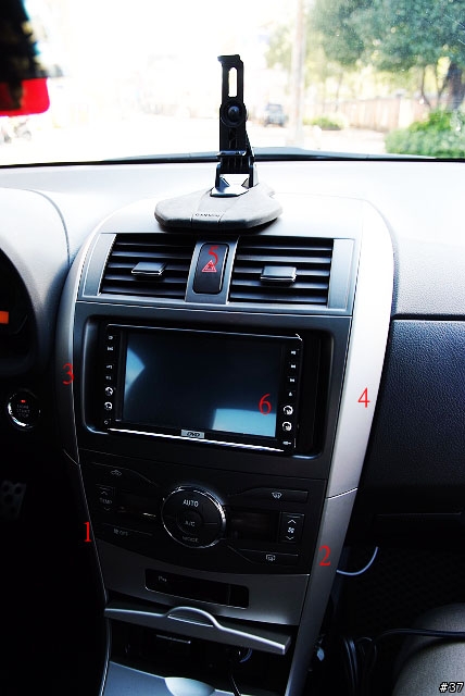 車用音響的進階使用--iPhone In Car(含2008年Altis 中控台拆卸教學)