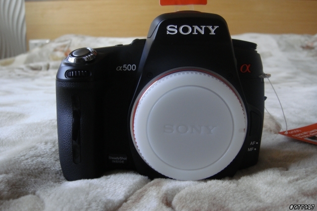 SONY DSLR-A500L 開箱!!!