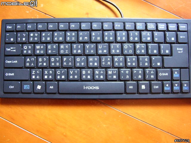i-rocks KR-6421 新式巧克力剪刀腳鍵盤評測