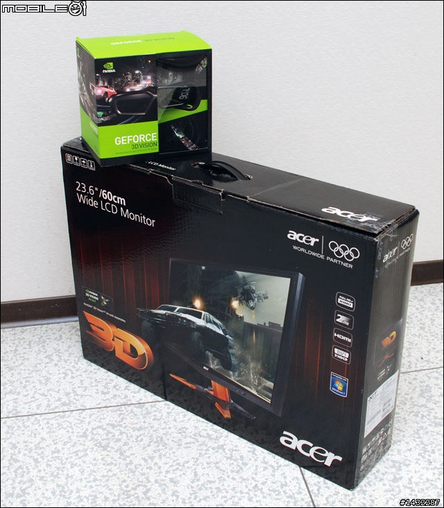 NVIDIA 3D Vision/acer GD245HQ,另一種視覺感受...