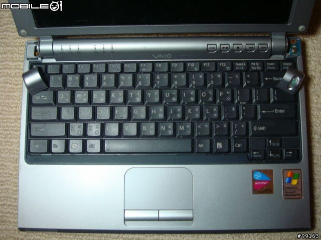 VAIO VGN-T17TP硬碟更換之~叔叔沒練過