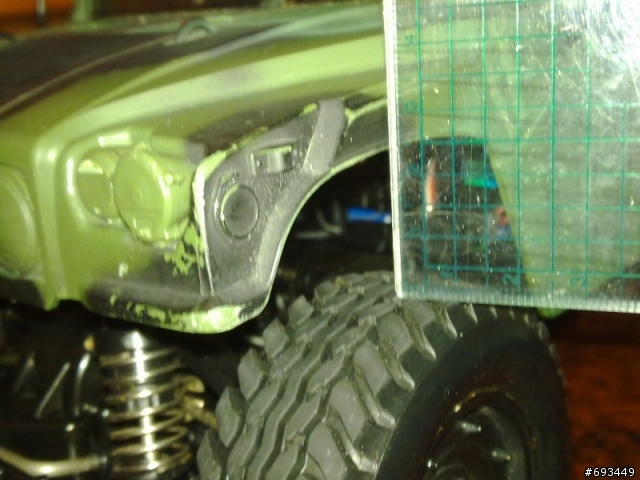 Tamiya 1/12 Hummer (2/26更新,有影片)前固定機構,後備胎架完成~!